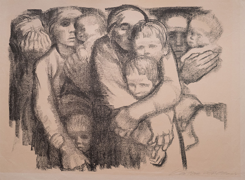 Käthe Kollwitz: Mütter, 1919